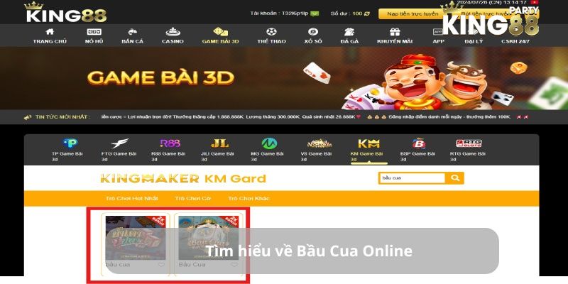 Bầu Cua Online